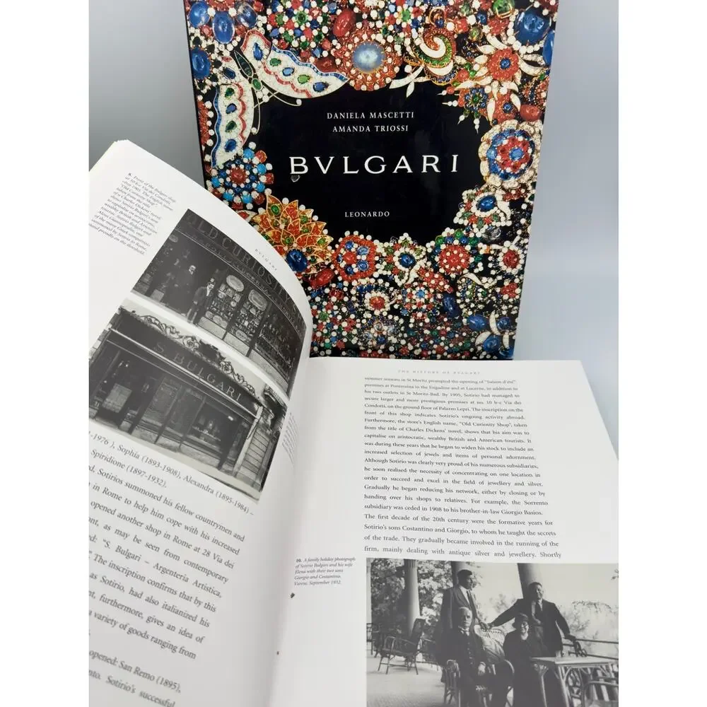 Signed BVLGARI 1996 1st Ed Book Inscribed by Bvlgari Jeweler Bahram Vaziri
